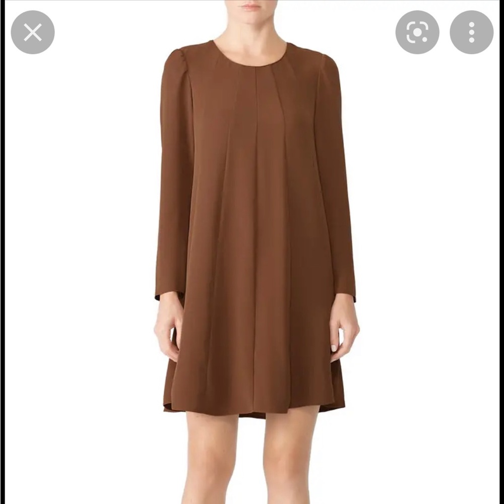 Amanda uprichard brown Wendy tunic dress